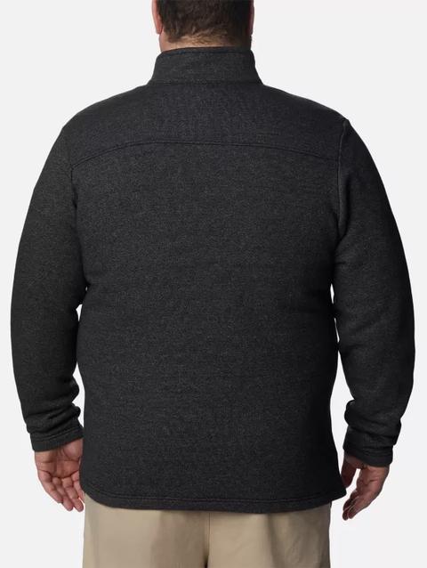 Men's Great Hart Mountain™ III Half Zip - Big Black Heather