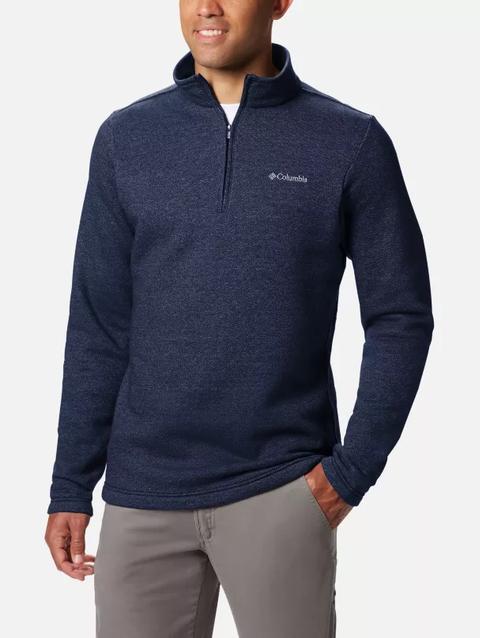 Men's Great Hart Mountain™ III Half Zip - Tall Collegiate Navy Heather