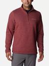 Men's Great Hart Mountain™ III Half Zip - Tall Red Jasper Heather