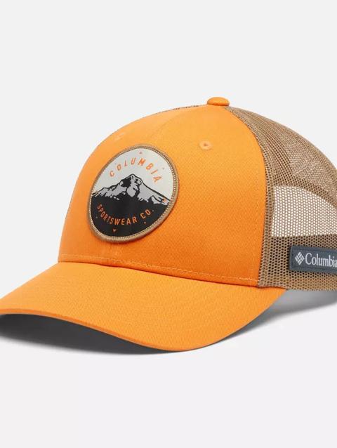 Columbia Mesh™ Snapback Bright Orange, Delta, Mt Hood Circle