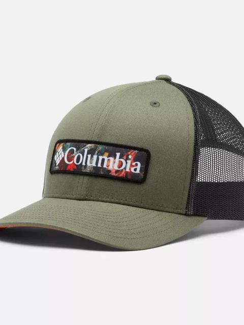 Columbia Mesh™ Snapback Stone Green, Shark, Camo Patch