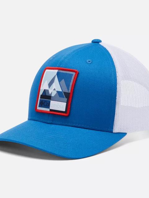 Columbia Mesh™ Snapback Bright Indigo, Mountain Puzzle Patch