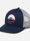 Columbia Mesh™ Snapback Coll Navy, Columbia Grey, Mt Hood Circle