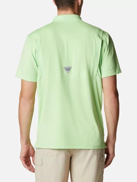 Men's PFG Skiff Cast™ Polo Lime Glow