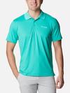 Men's PFG Skiff Cast™ Polo Electric Turquoise