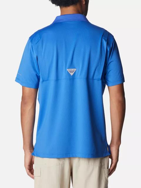 Men's PFG Skiff Cast™ Polo Vivid Blue