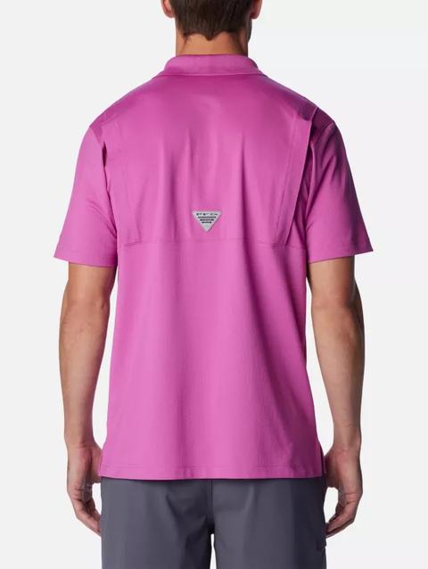 Men's PFG Skiff Cast™ Polo Bright Lavender