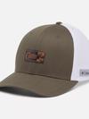 Columbia Rugged Outdoor™ Mesh Ball Cap New Olive, White, Mountain Patch