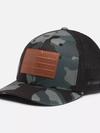 Columbia Rugged Outdoor™ Mesh Ball Cap Black Mod Camo, Tree Flag