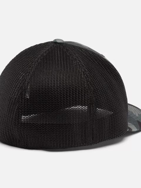 Columbia Rugged Outdoor™ Mesh Ball Cap Black Mod Camo, Tree Flag