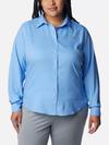 Women's PFG Tamiami™ II Long Sleeve Shirt - Plus Size White Cap