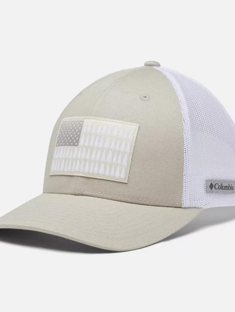 Columbia Women's™ Snapback Hat Flint Grey Tree Flag