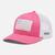 Columbia Women's™ Snapback Hat Wild Geranium, White, Tree Flag