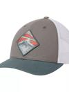 Columbia Women's™ Snapback Hat Titanium, Mountain Patch