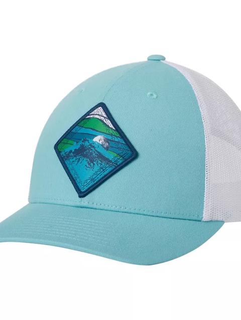 Columbia Women's™ Snapback Hat Clear Blue, Mountain Patch