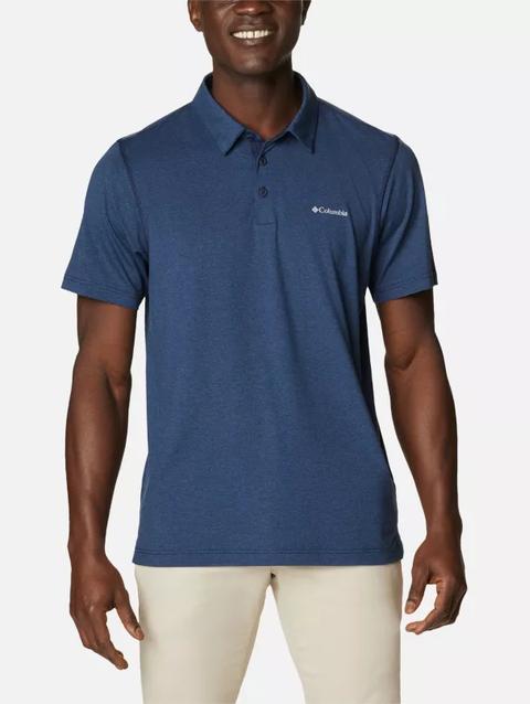 Men’s Tech Trail™ Polo Shirt Collegiate Navy Heather