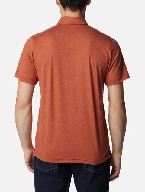 Men’s Tech Trail™ Polo Shirt Warp Red Heather