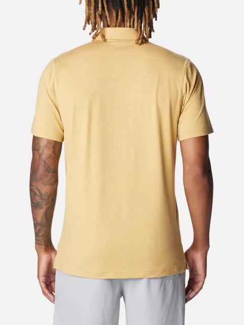 Men’s Tech Trail™ Polo Shirt Light Camel Heather