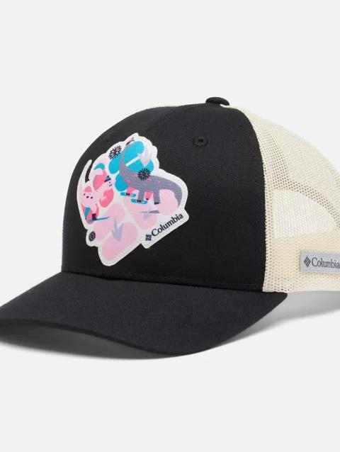 Youth Columbia™ Snap Back Cap Black, Chalk, Skiasaurus