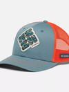 Youth Columbia™ Snap Back Cap Metal, Bright Orange, Gem