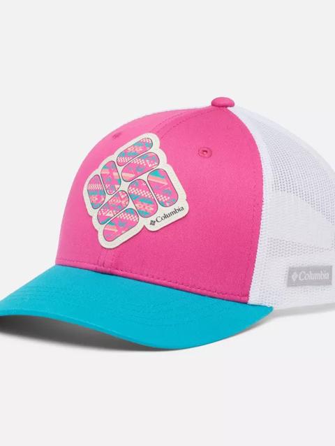 Youth Columbia™ Snap Back Cap Pink Ice, Geyser, Gem