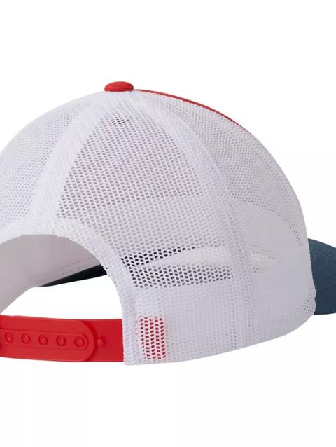 Youth Columbia™ Snap Back Cap Bright Red, Diamond Patch