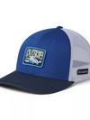 Youth Columbia™ Snap Back Cap Azul, White, Coll Navy, Camp Creatures