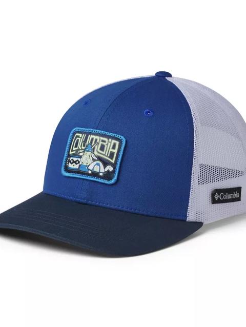 Youth Columbia™ Snap Back Cap Azul, White, Coll Navy, Camp Creatures