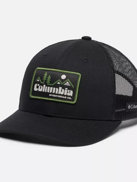 Youth Columbia™ Snap Back Cap Black, Retro Script