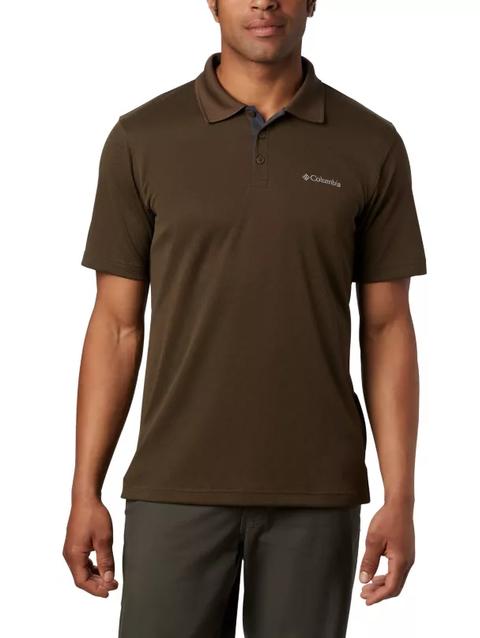 Men’s Utilizer™ Polo Shirt Olive Green, Shark