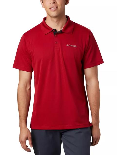 Men’s Utilizer™ Polo Shirt Red Velvet, Black