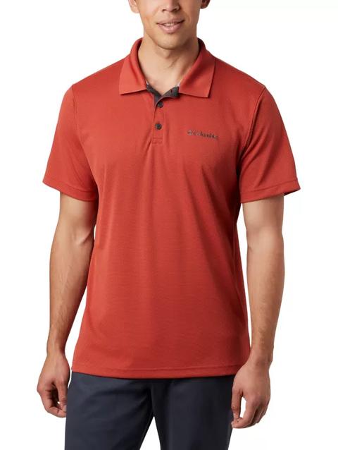 Men’s Utilizer™ Polo Shirt Carnelian Red, Shark