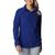 Women's Glacial™ IV Print Half Zip Pullover Dark Sapphire Quilt Pattern