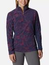 Women's Glacial™ IV Print Half Zip Pullover Nocturnal Herringtones Print