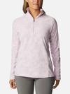 Women's Glacial™ IV Print Half Zip Pullover Aura Solarized Print