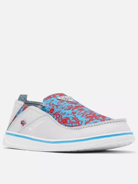 Big Kids' Bahama™ PFG Shoe Grey Ice, Cyan Blue