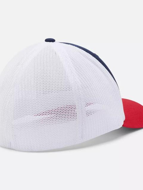 Columbia Mesh™ Tree Flag Ball Cap Collegiate Navy, White