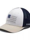 Columbia Mesh™ Tree Flag Ball Cap White, Carbon, Fossil