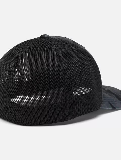 Columbia Mesh™ Tree Flag Ball Cap Black Trad Camo