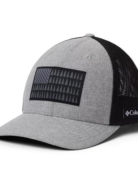 Columbia Mesh™ Tree Flag Ball Cap Columbia Grey Heather