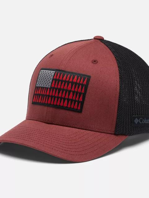 Columbia Mesh™ Tree Flag Ball Cap Spice, Black