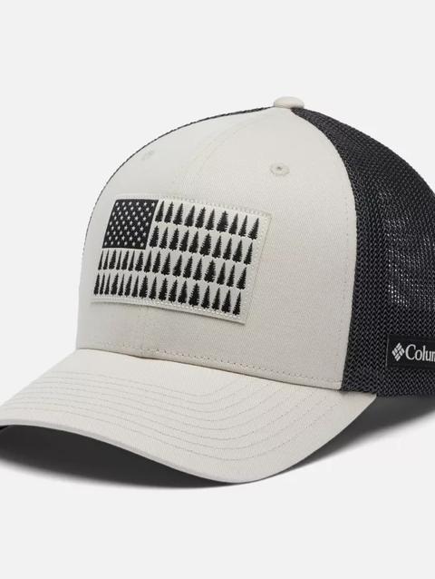 Columbia Mesh™ Tree Flag Ball Cap Dark Stone, Shark