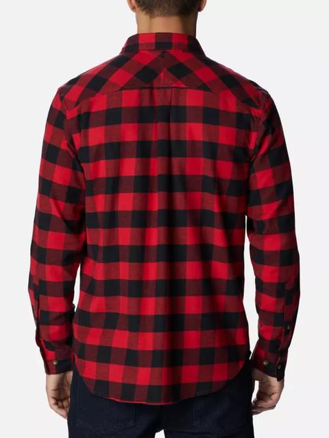 Men's Flare Gun™ Stretch Flannel - Tall Mountain Red Twill Buffalo Check