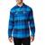 Men's Flare Gun™ Stretch Flannel - Tall Azure Blue Big Check