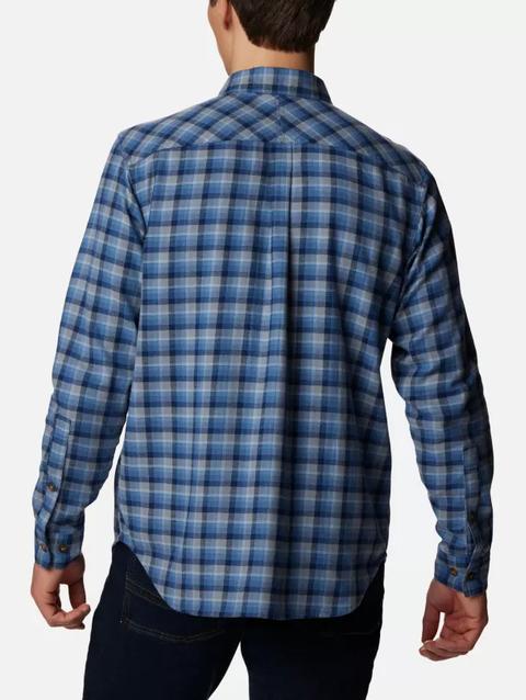 Men's Flare Gun™ Stretch Flannel - Tall Dark Mountain Gradient Check