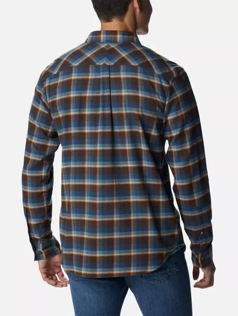 Men's Flare Gun™ Stretch Flannel - Tall Cordovan Shadow Plaid