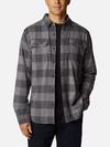 Men's Flare Gun™ Stretch Flannel - Tall City Grey Twill Buffalo Check