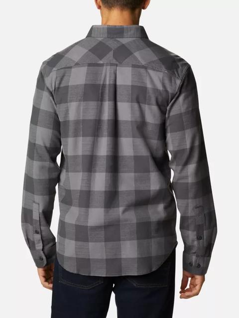 Men's Flare Gun™ Stretch Flannel - Tall City Grey Twill Buffalo Check