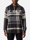 Men's Flare Gun™ Stretch Flannel - Tall Black Big Check Plaid