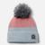 Winter Blur™ Pom Pom Beanie Cirrus Grey, Pink Agave